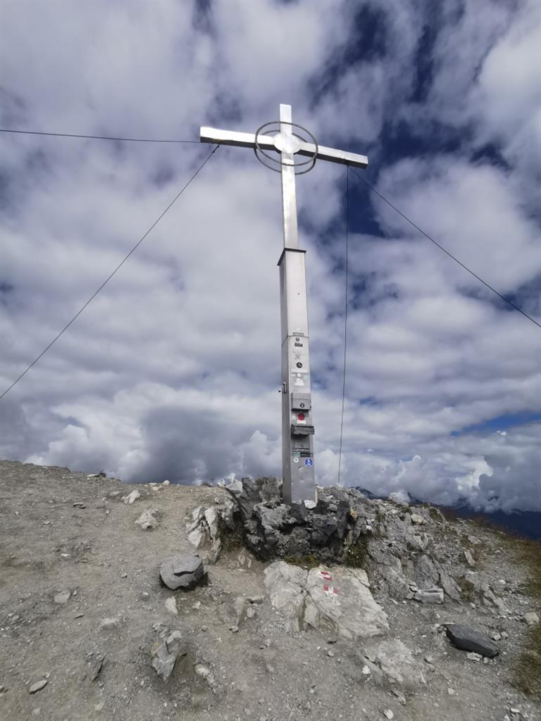 Foto Gipfelkreuz Piz Lad